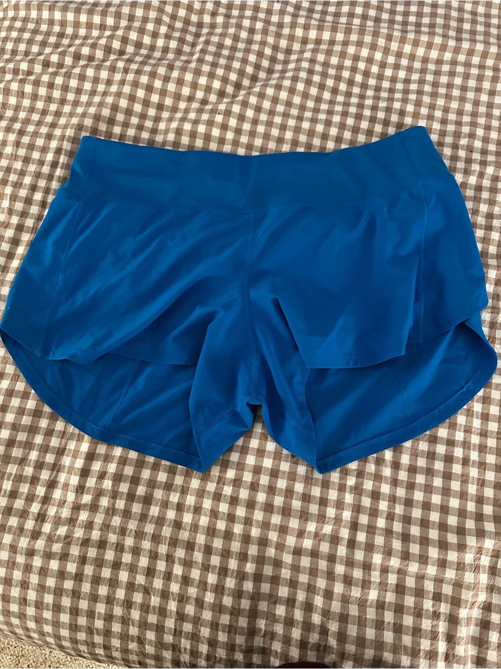 lululemon athletica Royal Blue Layered Running Shorts